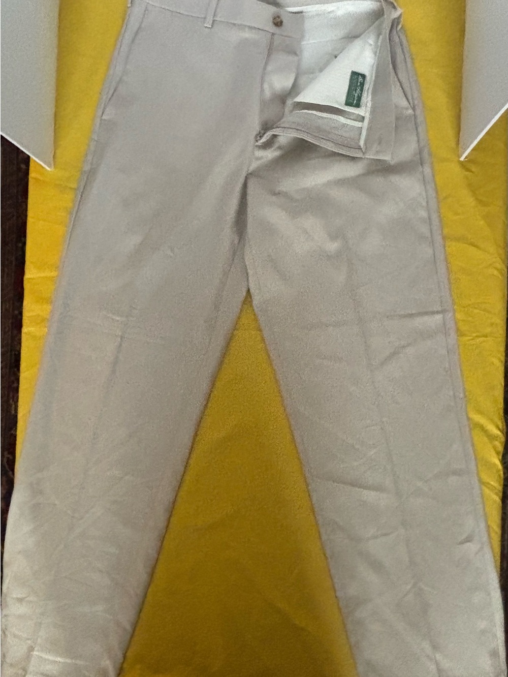 Ben Hogan Men's Light Beige Chinos